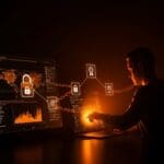 Visualización digital del protocolo ACME y la automatización de certificados TLS mejorando la seguridad web global.