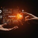 Interfaz digital futurista mostrando precios dinámicos con IA aplicada en retail tech y regulación tecnológica en startups de LATAM.