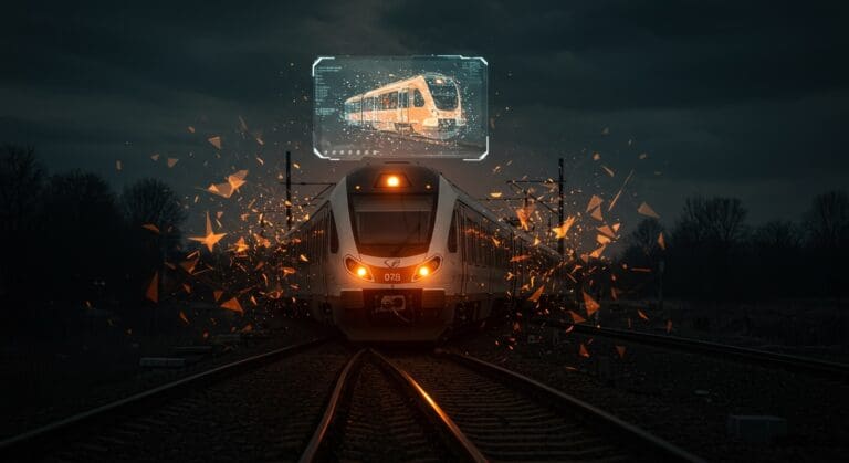 Impacto de imágenes falsas generadas por IA en el transporte ferroviario y la infraestructura crítica.