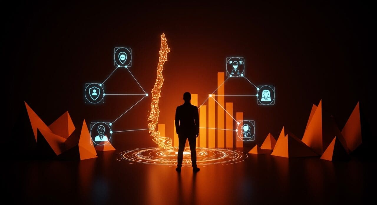 Innovación y protección de propiedad intelectual en startups chilenas, representando retos y oportunidades en el ecosistema emprendedor tecnológico.