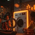 Lavadora Divya como símbolo de innovación social y hardware sostenible impulsando emprendimientos tecnológicos en comunidades LATAM.