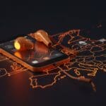 Dispositivo wearable interoperable con iOS 26.3 en el contexto de la Digital Markets Act y ecosistema tecnológico de la UE.