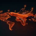 Imagen editorial destacada de una aeronave Latam Airlines simbolizando inversiones millonarias y tendencias tecnológicas en el mercado aéreo latinoamericano.