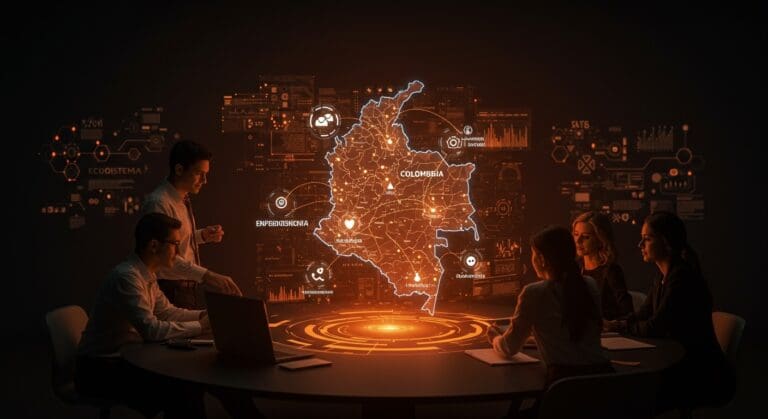 Líderes internacionales impulsando la innovación en el ecosistema tech y startups de Colombia para 2026.