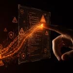 Visualización impactante de vulnerabilidades CVE en el kernel de Linux con enfoque en seguridad y comunidad open source en 2025.