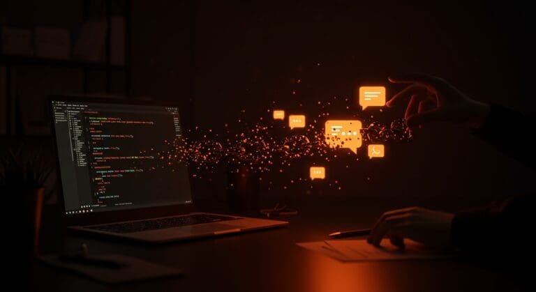Malware en npm robando mensajes de WhatsApp con análisis visual de cadena de suministro y seguridad tecnológica.