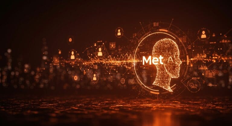 Integración de Manus AI en Meta destacando impacto en IA aplicada y automatización para startups y SaaS.