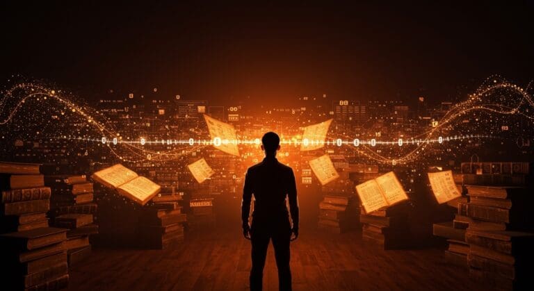 Modelo de lenguaje de inteligencia artificial histórica entrenado con textos pre-1913, fusionando análisis temporal y tecnología LLM en un entorno editorial moderno.