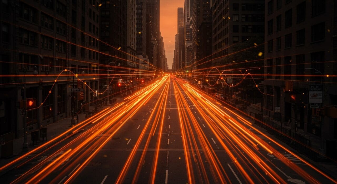 Impacto de la congestión tarifada en la movilidad urbana y reducción de polución en Nueva York con transporte sostenible y ciudades inteligentes.