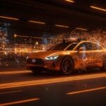 Modelo de IA abierta de Nvidia aplicada a autos autónomos, destacando innovación en inteligencia artificial para movilidad autónoma.