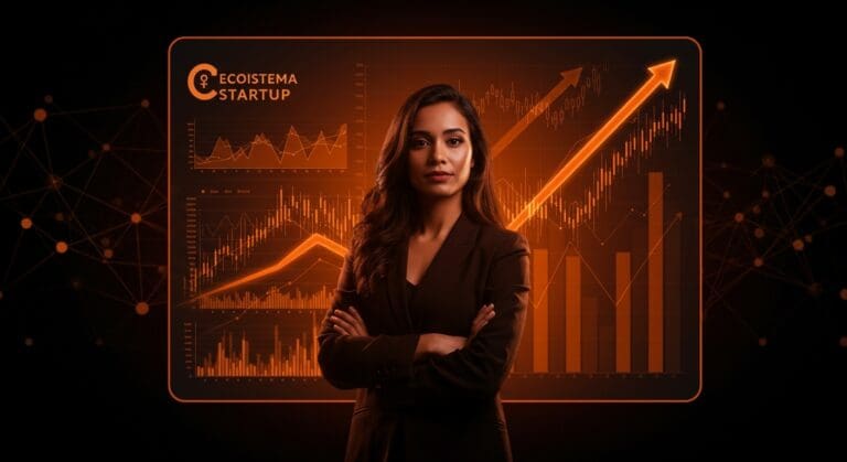 Perfil financiero de Ana Corina Sosa mostrando liderazgo femenino en inversiones y funding tecnológico.