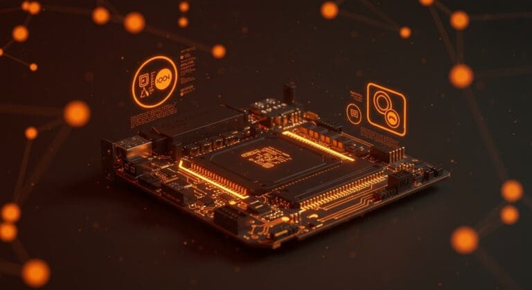 Placa base Mirari destacada, innovación en hardware para AmigaOS4 y MorphOS, símbolo de renacimiento tecnológico y comunidad tech.