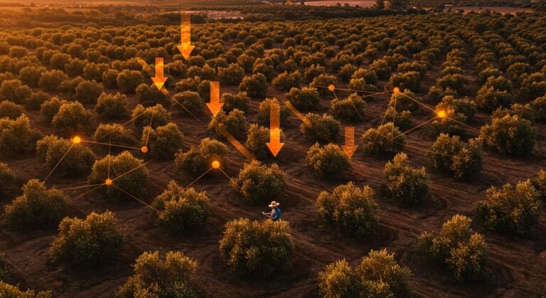 Reducción del 20% en la producción de aceite de oliva en Portugal debido a clima adverso e incendios, con oportunidades para startups agroindustriales.