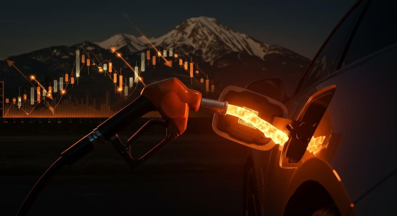 Precios de gasolina en Colorado en mínimos históricos con impacto en movilidad eléctrica y mercado energético startup.