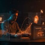 Representación visual del pricing dinámico en retailtech con énfasis en transparencia y estrategias para consumidores digitales tras el caso Instacart.