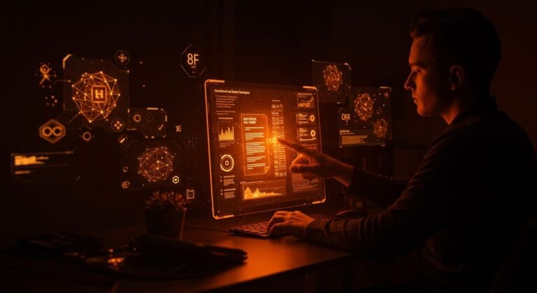 API avanzada de extracción de documentos con IA para startups, mostrando automatización y procesamiento OCR en entorno tecnológico.