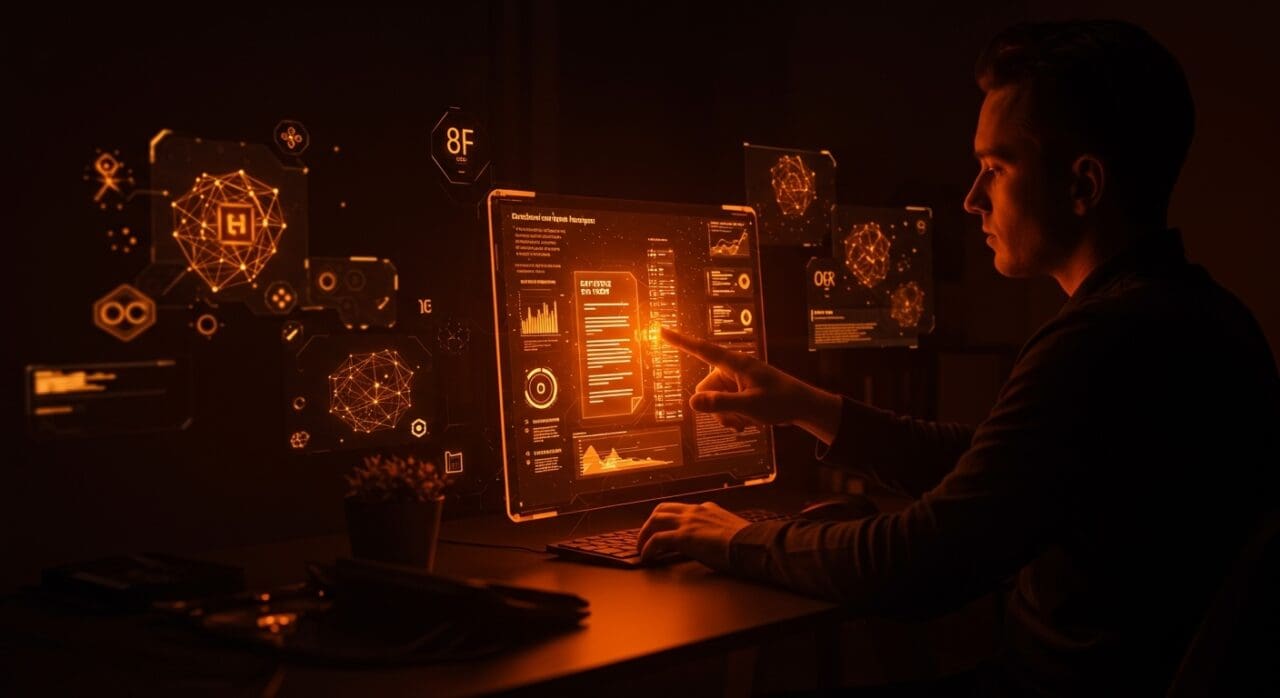 API avanzada de extracción de documentos con IA para startups, mostrando automatización y procesamiento OCR en entorno tecnológico.