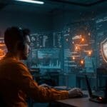 Equipo técnico analizando retiro de DNS-over-HTTPS vía HTTP/1.1 por Quad9 y sus alternativas seguras en protocolos de red.