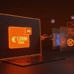 Multa de 120 millones de euros a plataforma digital X y reacción en publicidad tecnológica bajo regulación europea.