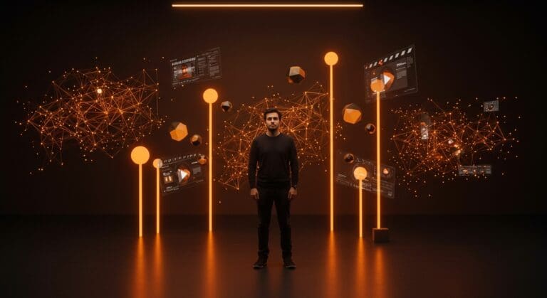 Startup chilena Runway liderando la innovación en inteligencia artificial para generación de video en Hollywood con tecnología audiovisual avanzada.