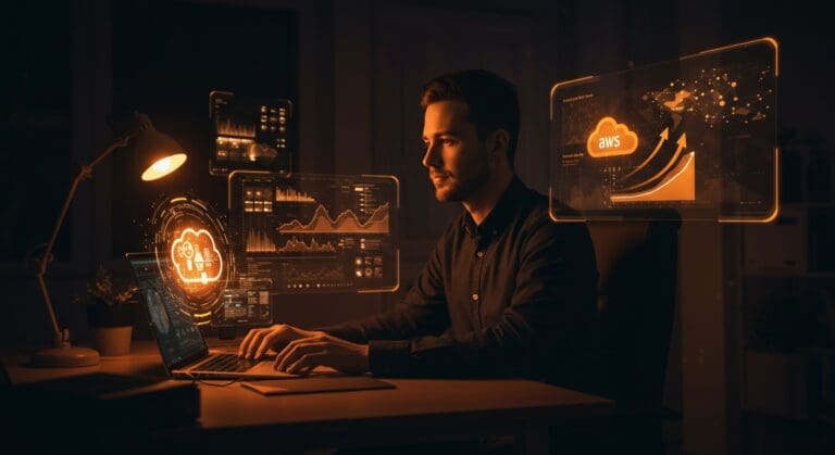 Staff Software Engineer trabajando remoto con sistemas de datos y AWS, destacando oportunidades en startups tecnológicas.