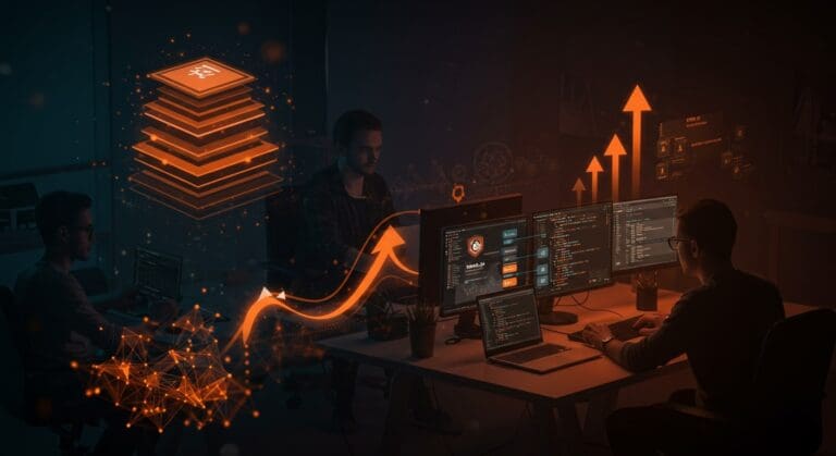 Kit starter open source para desarrollo SaaS B2B con Go y Next.js, mostrando colaboración en autenticación, roles y facturación en un entorno tecnológico moderno.