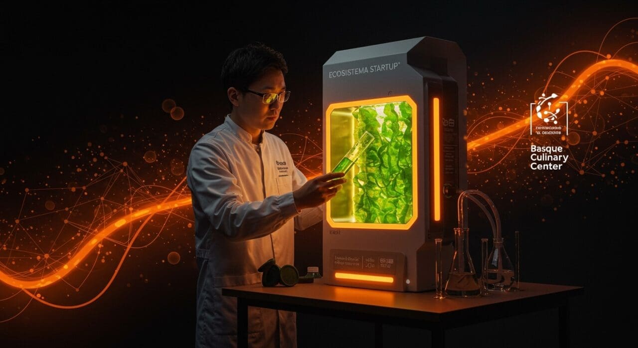 Startup japonesa AlgaleX innovando en tecnología agroalimentaria y sostenibilidad con reconocimiento del Basque Culinary Center en food tech.