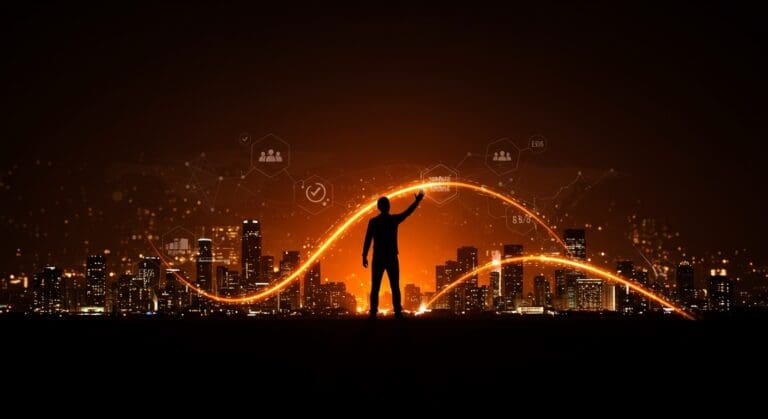 Fundador de startup dominicana trasladando operaciones a EE.UU. tras levantar venture capital, simbolizando innovación y desafíos de funding.