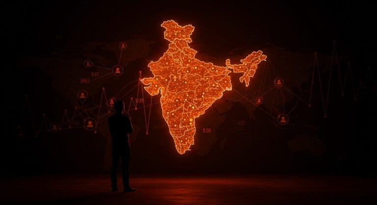 Financiamiento de startups en India 2025 mostrando flujo selectivo de capital y tendencias clave para inversionistas.