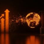 Máquina innovadora que crea gasolina sintética limpia del aire, simbolizando energía limpia y transición energética en startups LATAM.