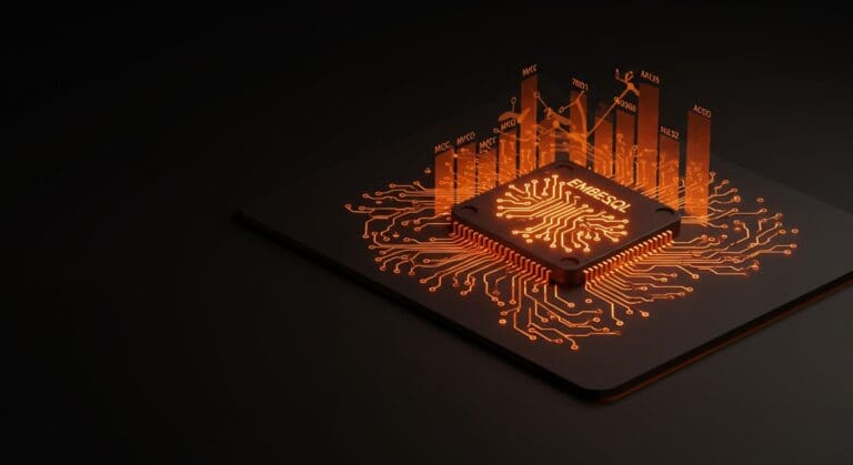 Base de datos SQL embebida en Rust para SaaS y startups, mostrando integración segura y rendimiento optimizado.