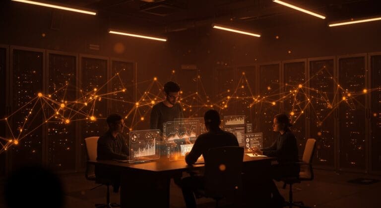 Innovadora infraestructura de data centers en ecosistema startup resaltando su impacto tecnológico y crecimiento para founders.