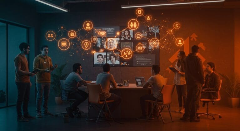 Comunidades digitales y badges de Threads impulsando el engagement en startups latinas con innovación en plataformas sociales.