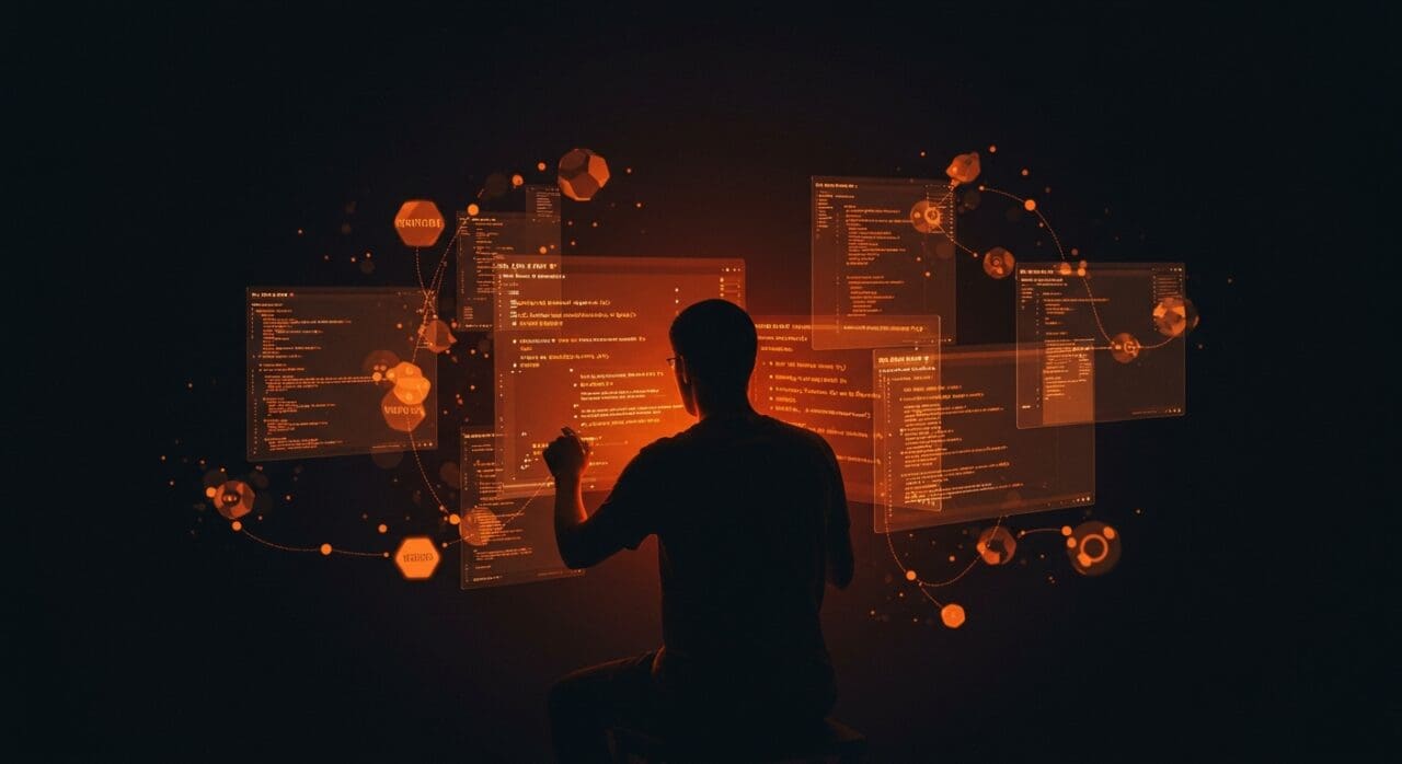 Desarrollador utilizando URL Pattern API para automatización web en JavaScript con énfasis en patrones de URL y regex en entorno tecnológico.