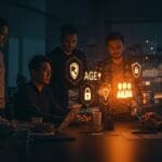 Verificación de edad digital y regulación en internet en startups tecnológicas bajo leyes de EE.UU., enfocado en seguridad infantil y privacidad online.