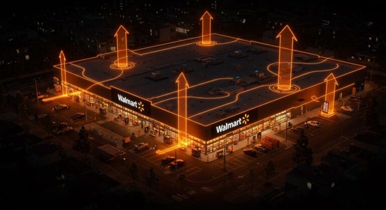Expansión de Walmart con 403 supermercados en Chile destacando tendencias retailtech y crecimiento en el mercado latinoamericano.