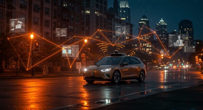 Pruebas autónomas de Waymo en Filadelfia destacando movilidad urbana y oportunidades para startups tecnológicas.