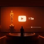 Transmisión en vivo de los Oscars vía streaming en YouTube, destacando la transformación digital y tendencias de mercado en eventos en vivo.