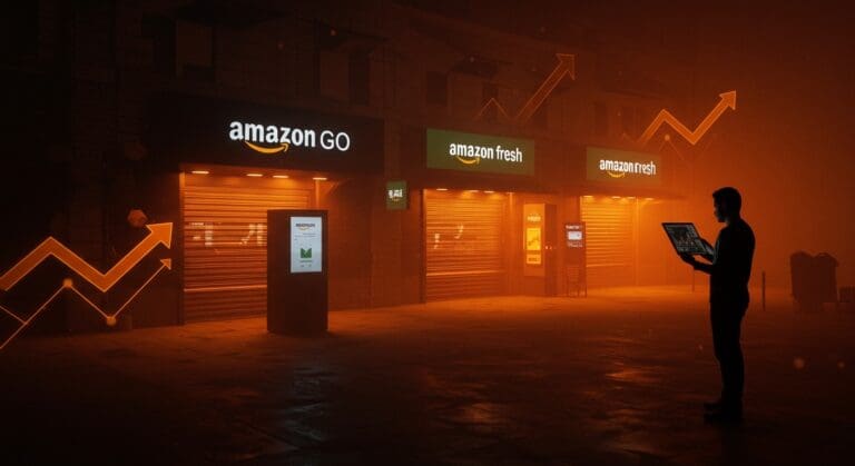 Cierre de tiendas físicas de Amazon Go y Amazon Fresh y su impacto en retailtech y startups de LATAM.