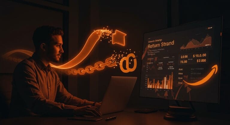 Fundador de ecommerce analizando políticas de devoluciones tras acuerdo legal de Amazon, resaltando confianza y lecciones legales en el mercado.