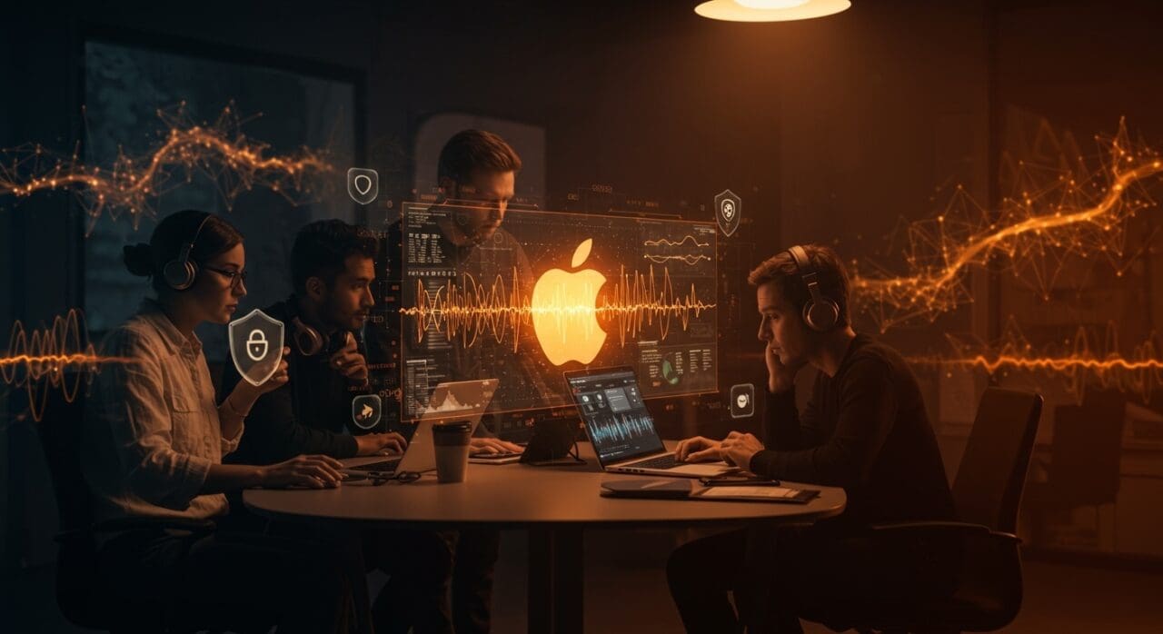 Apple adquiere startup Q.ai destacando inteligencia artificial aplicada al audio y privacidad en tecnología startup.