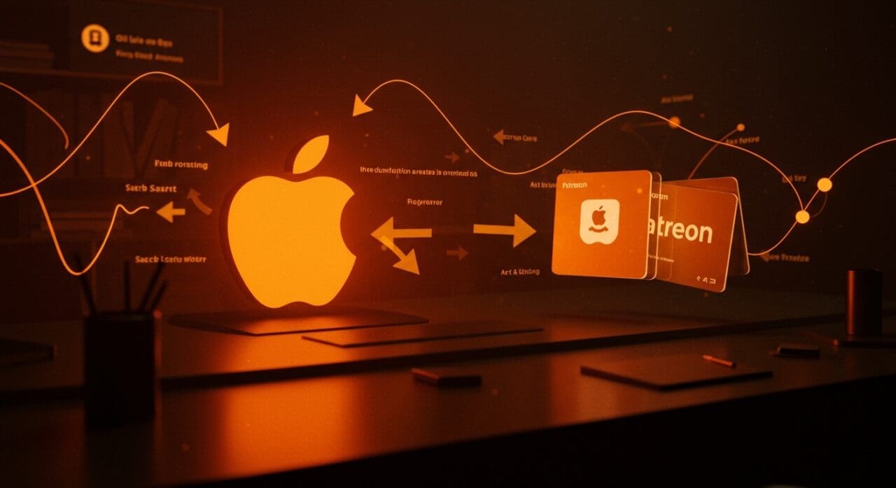 Apple exige pagos in-app a Patreon impactando modelos de suscripción y creadores en startups tecnológicas.