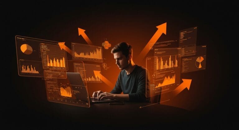 Fundador tecnológico automatizando finanzas personales con Beancount y Python, destacando la innovación en tecnología financiera y contabilidad automatizada.