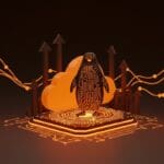 Ilustración de Azure Linux en nube digital destacando infraestructura open source segura y escalable para cloud y edge computing.