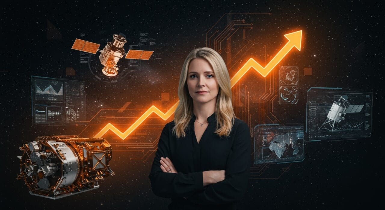 Bridgit Mendler liderando Northwood Space con hardware espacial innovador y exitoso funding tecnológico.