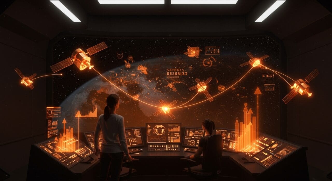 Bridgit Mendler liderando startup tech con infraestructura satelital innovadora y récord de financiamiento en industria espacial.