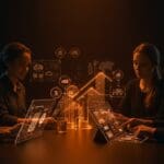 Startup foodtech innovadora colaborando en soluciones sostenibles y digitalizadas para la industria alimentaria.