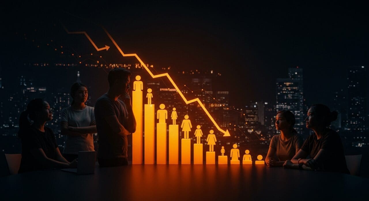 Impacto del descenso del crecimiento poblacional y la inmigración en el mercado laboral tecnológico de Estados Unidos.