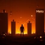 Representación visual de soberanía tecnológica de Dinamarca enfrentándose a Big Tech en el contexto de regulación tecnológica y digitalización.