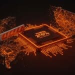 Chips AI Nvidia con arancel del 25% impuesto por EE.UU. hacia China, impacto en industria de semiconductores y startups tecnológicas.